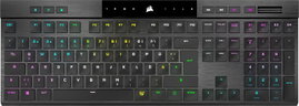 Klawiatura gaming Corsair K100 AIR Wireless mechaniczna RGB QWERTZ DE niska