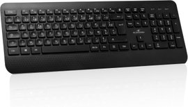 Klawiatura bezprzewodowa Bluestork Office R2 Bluetooth AZERTY FR czarna
