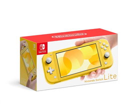 Nintendo Switch Lite Żółta Konsola Przenośna 32GB Ekran 5.5 Cala Wi-Fi USB
