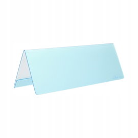 Identyfikator stołowy Durable 803519 Stojak Menu Akryl A4 Dachowy 10 sztuk