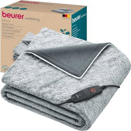 Beurer HD 75 Nordic Grey Koc elektryczny grzewczy 130 x 180 cm  szary