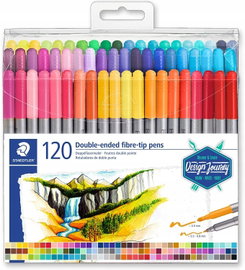 STAEDTLER Design Journey Pisaki Dwustronne 112 Kolorów Flamastry Mazaki