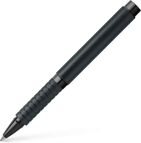 Pióro Kulkowe Faber-Castell Essentio Black 148437 Aluminium Bez Wkładu
