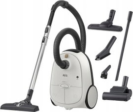 Odkurzacz workowy AEG AB61H6SW Hygienic 6000 750W HEPA 12 m turboszczotka