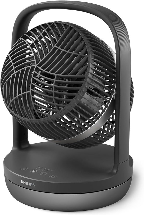 Philips Wentylator Stołowy Biurkowy Cichy 23dB SilentWings CX3050 czarny