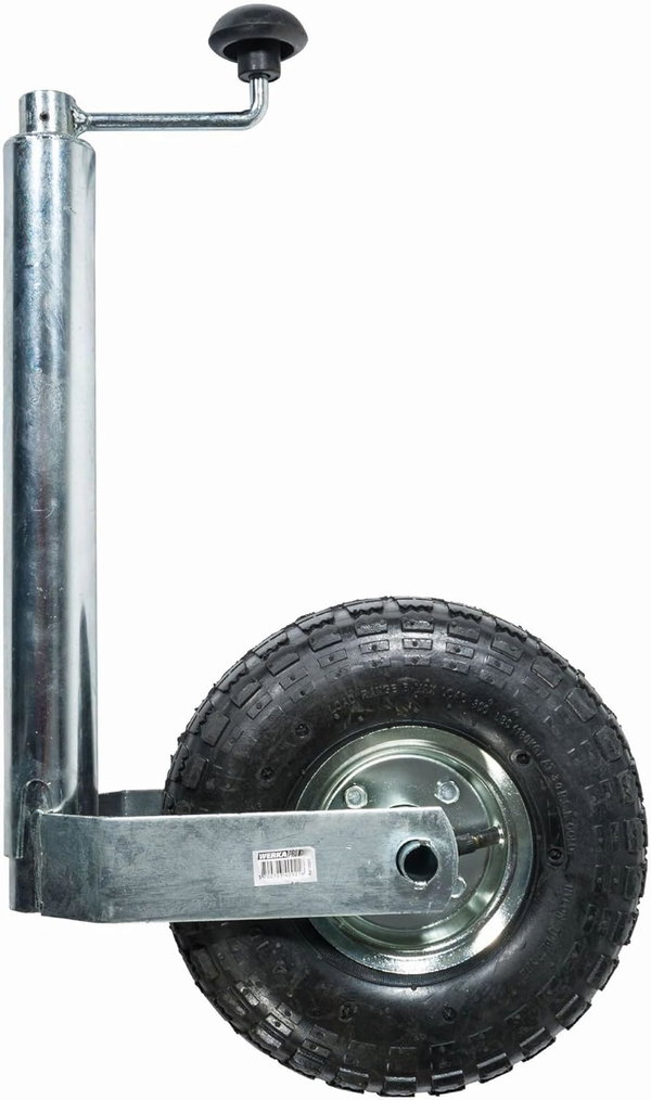 Koło podporowe pompowane 48mm do przyczepy lawety Werka Pro 260mm max 130kg