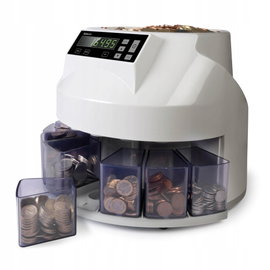 Sorter Licznik Monet CHF Safescan 1250 Uszkodzony Silnik Ekran