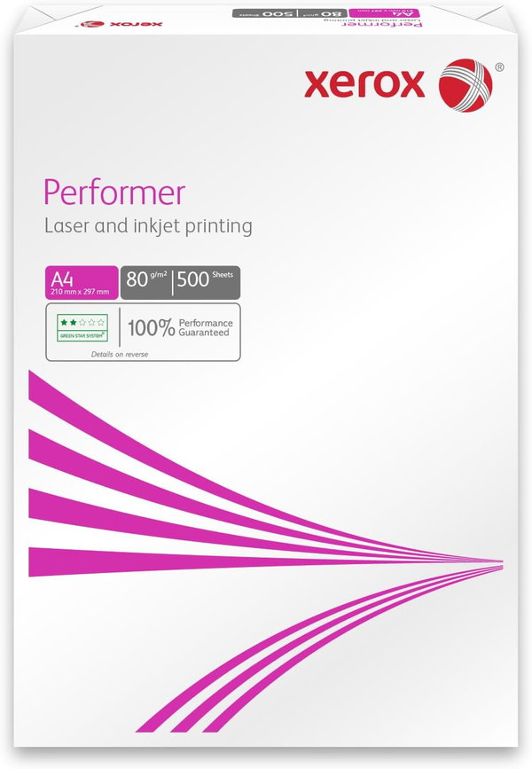 Zestaw 2x Papier ksero A4 Xerox Performer 80g oryginalny 1000 arkuszy