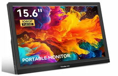 Thinlerain Przenośny Monitor 15,6" FHD 1080P - Drugi Ekran do Gier, Pracy