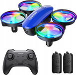 Mini Dron Tomzon RC dla Początkujących - LED, 3D Akrobacje, Ochrona 360°