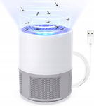 PUŁAPKA LAMPA na KOMARY MUCHY OWADY LAMPA UV USB 360° CICHA