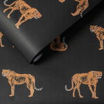 WernerVoss Tapeta Black Leopard 53x1050 cm czarno-biały leopard winylowa