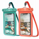 2 szt. Etui wodoodporne YOSH IPHONE uniwersalne przezroczyste