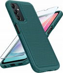 Plecki FNTCASE do Samsung Galaxy A25 Galaxy A24 5G zielony + szkło