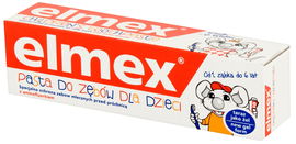 Elmex Pasta do zębów dla dzieci 0-6 lat 50 ml