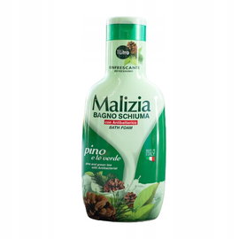 Malizia Płyn do kąpieli Sosna i Zielona herbata 1 L