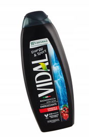 Żel pod Prysznic Vidal Energy&Sport 600 ml