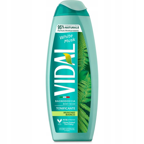Vidal Żel pod prysznic Muschio Bianco 250 ml