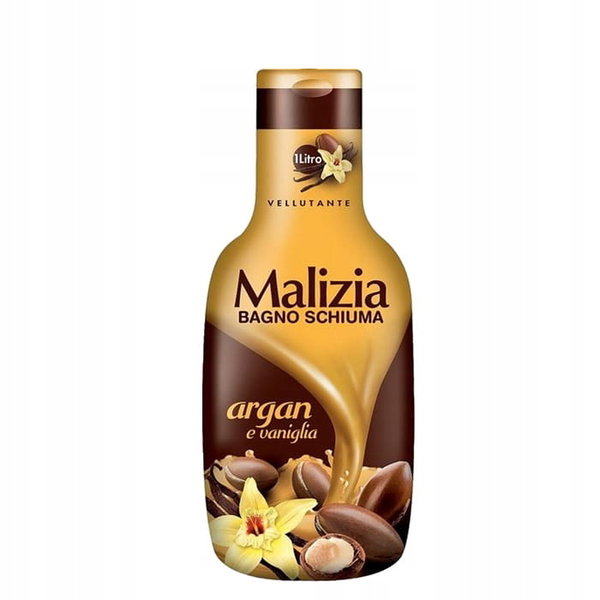 Malizia Płyn do kąpieli Argan and Vanilla 1 L