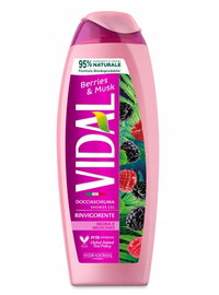 Vidal Żel pod prysznic Jagoda Malina 250 ml