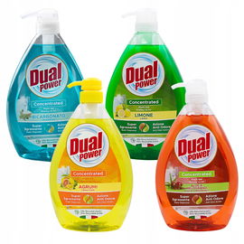 Zestaw Dual Power 4x Płyn do naczyń 1L