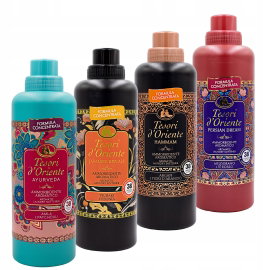 Zestaw Tesori d'Oriente 4x Płyn do płukania tkanin 760 ml - HAJP