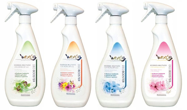 Zestaw Wexor 4x Odświeżacz powietrza 750 ml