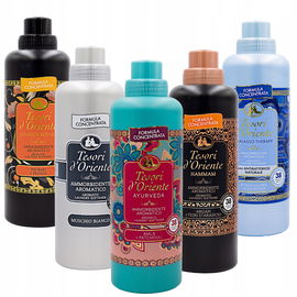 Zestaw Tesori d'Oriente 5x Płyn do płukania tkanin 760 ml - HAJMT