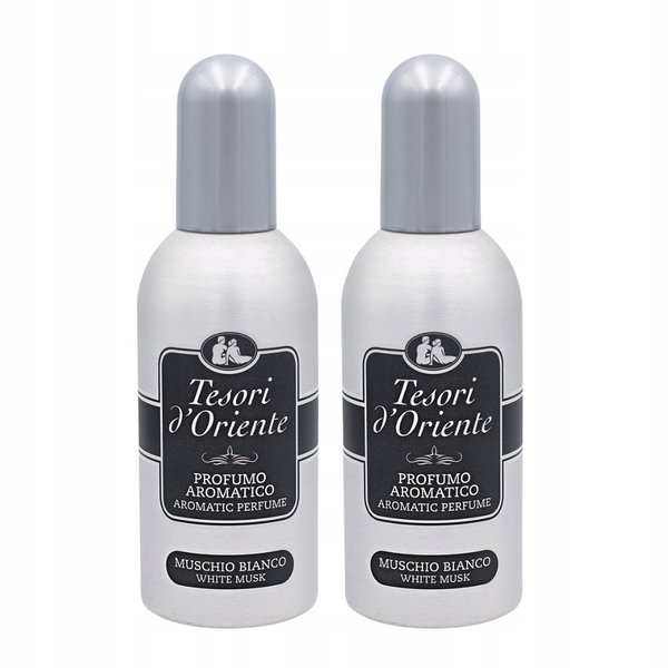 Zestaw Tesori d'Oriente 2x Woda perfumowana Muschio Bianco 100 ml