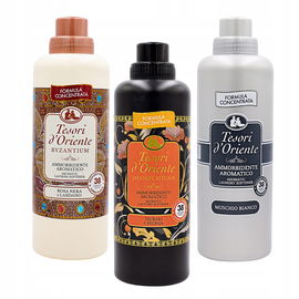 Zestaw Tesori d'Oriente 3x Płyn do płukania tkanin 760 ml - BJM