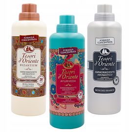 Zestaw Tesori d'Oriente 3x Płyn do płukania tkanin 760 ml - BAM