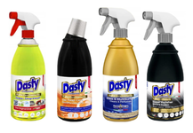 Dasty Zestaw chemii domowej - żel do wc, odtłuszczacz, szyby i lustra, meble