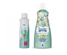 Coccolatevi Zestaw - Płyn do płukania + Perfumy do prania Białe Piżmo