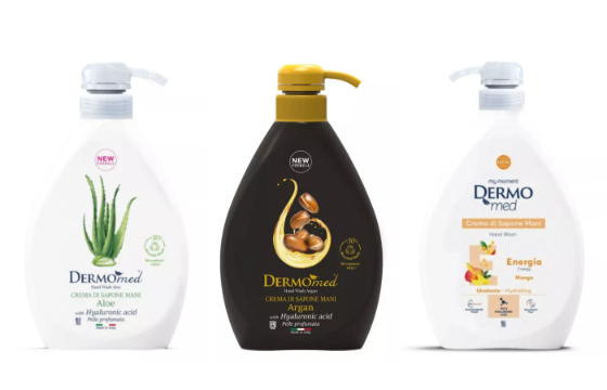 Dermomed Zestaw 3x Mydło w płynie 600 ml Mango Aloes Argan