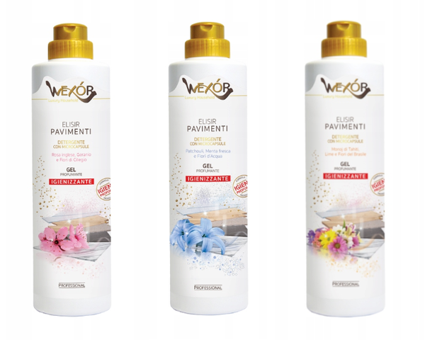 Zestaw Wexor - Płyn do mycia podłóg 750 ml 3x