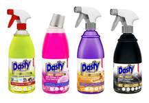 Dasty Zestaw chemii domowej - odkamieniacz, odtłuszczacz, żel wc