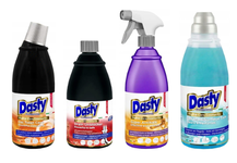 Dasty Zestaw chemii domowej - płyn do podłóg, żel WC, udrażniacz rur