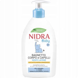 Nidra Szampon i płyn do kąpieli dla dzieci 0+ 500 ml