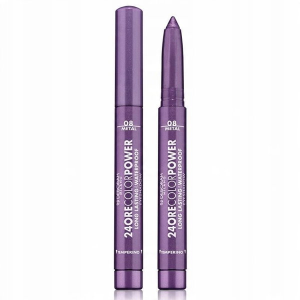 Deborah Color Power Cień do powiek w sztyfcie 08 Metal Deep Purple
