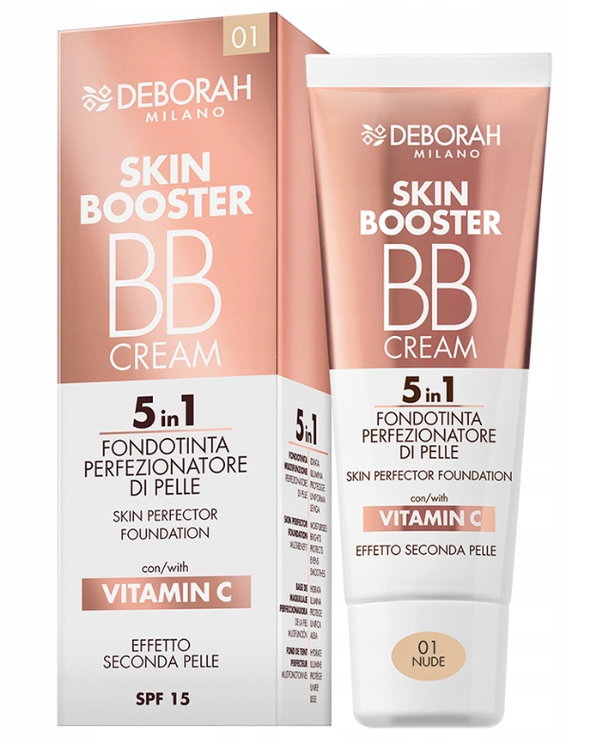 Deborah Skin Booster Podkład do twarzy 01 Nude 30 ml