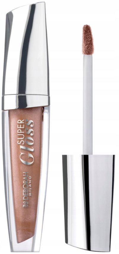 Deborah Super Gloss Nawilżający błyszczyk do ust 08 Pearly Chestnut