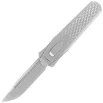 Nóż grawitacyjny Remette Swordfish Titanium / Red Blue Carbon Fiber, Pearlescent