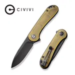 Nóż składany Civivi Elementum Flipper Bead Blasted Ultem, Black Stonewashed D2 (