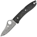 Nóż składany Spyderco SpyOpera Sprint Run Carbon Fiber, Damasteel Thor by Massim