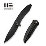 Nóż składany WE Knife Acuminal Black Titanium, Black Stonewashed Vanax (WE23070-