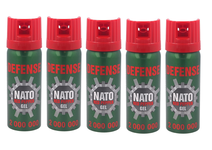 5x Gaz pieprzowy Sharg Nato Defence Gel 2mln Cone 50ml (41050-CR)