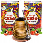 Zestaw do Yerba Mate CBSe Energia Guarana 2x500g + Akcesoria