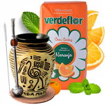 Zestaw Startowy do Yerba Mate Verdeflor Matero Aztek + Akcesoria