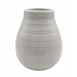 Matero Ceramiczne do Yerba Mate tykwa szara 350ml