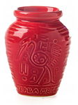 Matero Ceramiczne Yerba Mate AZTEK Czerwone 300ml